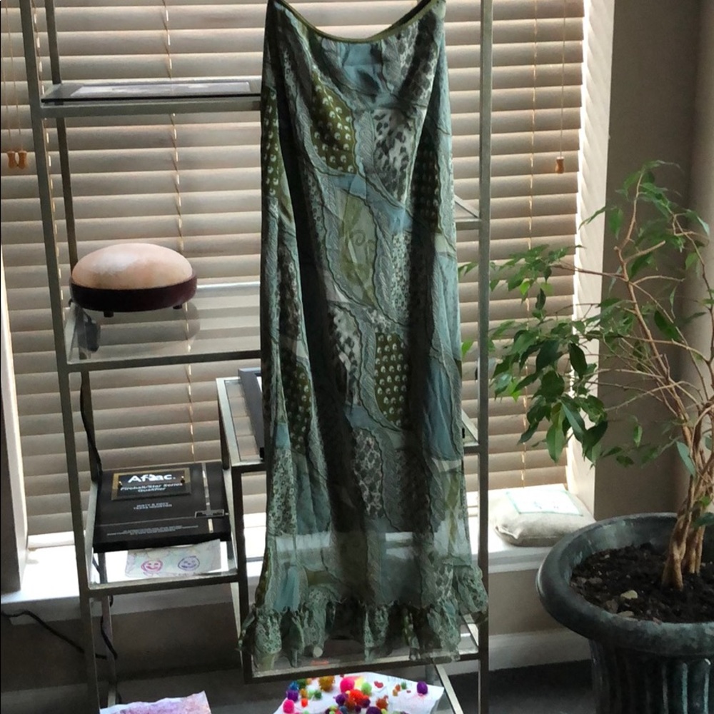 Boho style mermaid skirt paisleys